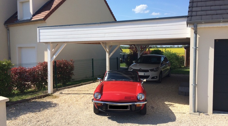 82 idées de Carport et auvents  abri voiture, carport bois, abris voiture  bois